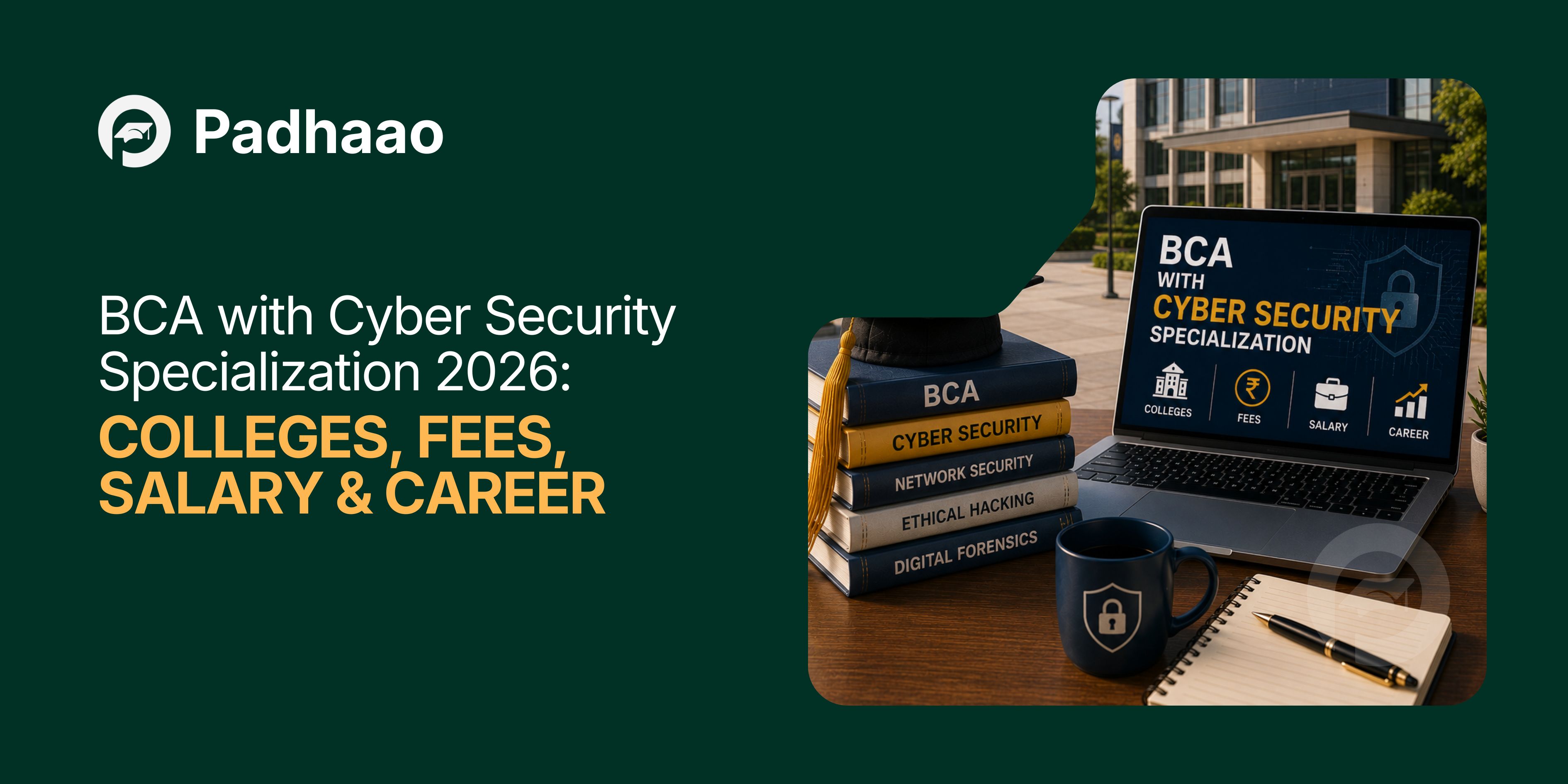 BCA with Cyber Security Specialization 2026 — colleges, fees, salary and career scope in India
