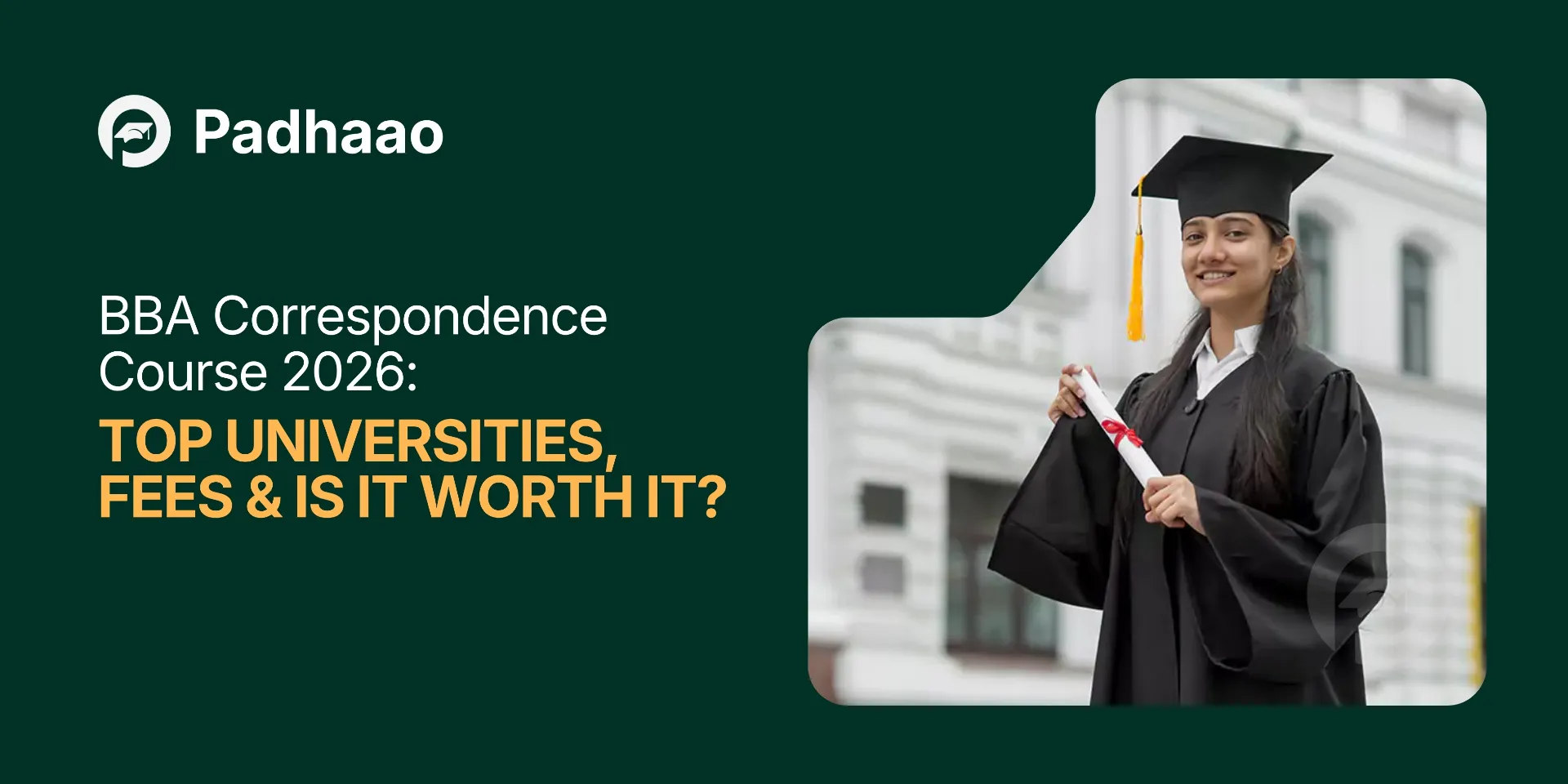 BBA correspondence course guide 2026