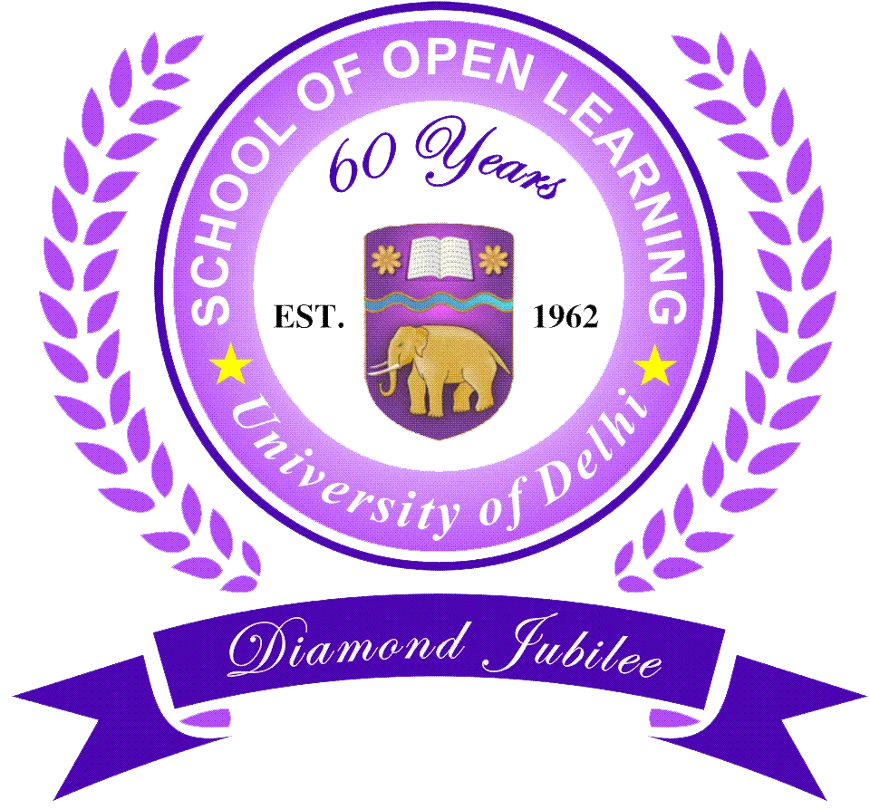 School of Open Learning, University of Delhi (DU SOL) Logo