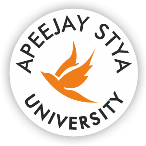 Apeejay Stya University Logo